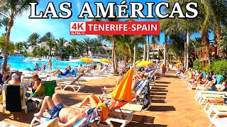 TENERIFE  PLAYA DE LAS AMÉRICAS  What is the Current Situation 😎 4K Walk ● January 2024 [upl. by Lenrow]