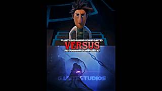 Flint Lockwood Vs Uzi Doorman edit murderdrones Cloudywithachanceofmeatballs [upl. by Eelano]