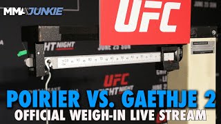 UFC 291 Poirier vs Gaethje 2 Official WeighIn  LIVE from Salt Lake City [upl. by Langsdon628]