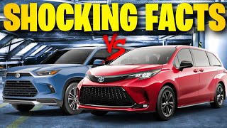 Is the 2025 Toyota Grand Highlander Hybrid Better Than 2025 Toyota Sienna Hybrid [upl. by Eseilana95]