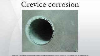 Crevice corrosion [upl. by Noramac]