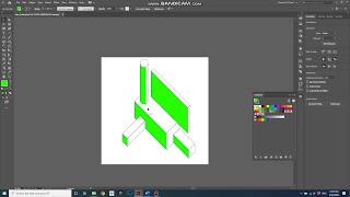 Axonometric Drawing in Illustrator [upl. by Ttebroc]