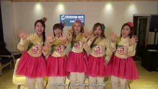 Eng Sub Crayon Pop Thanksgiving Day Greeting [upl. by Suillenroc151]