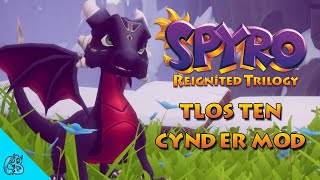 Spyro Reignited Trilogy PC Mod  FranklyGDAbbyStabbys TLOS TEN Cynder Mod [upl. by Libbie]