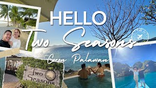 Two Seasons Coron Island Resort  Travel Vlog [upl. by Bethel291]