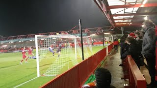 ACCRINGTON STANLEY VS DONCASTER ROVERS CRAZY CONDITIONS [upl. by Eiveneg]