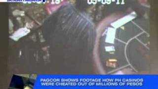 PAGCOR shows CCTV footage on how PH casinos were cheated out of millions of pesos [upl. by Coralie242]