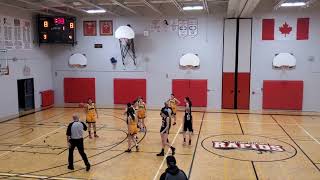 U16 Girls Basketball  Valley Pride 39 GCBA Wolverines 29 [upl. by Burtie]