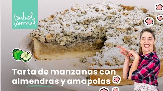 Tarta de manzanas con crumble de almendras y amapolas [upl. by Joerg]