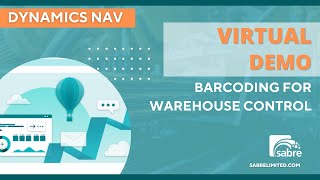 Barcoding for Warehouse Control  Dynamics NAV [upl. by Bern228]