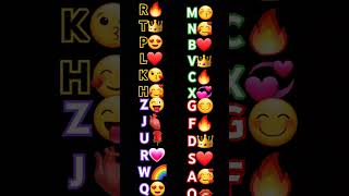 chooseoneletter emoji trendingshorts prity7739 [upl. by Caren952]