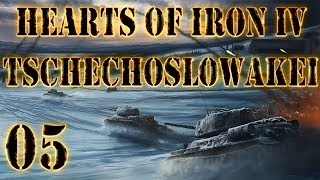 Hearts of Iron IV Tschechoslowakei 05 Fortschritte Deutsch  Lets Play [upl. by Aiselad]