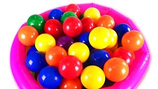 Best Colors Learning Video Compilation for Children  Learn Colors in Ball Pool for Kids  Baby Toys [upl. by Iam]