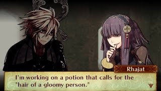 Fire Emblem Fates Birthright  Rhajat amp Dwyer Support Conversations [upl. by Ydnarb]