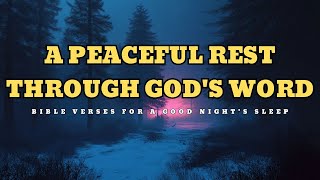 The Power of God Brings Peaceful Sleep Through Bible Verses  bible audio [upl. by Francisca]