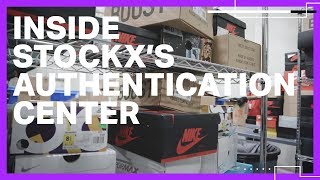 Inside StockX’s authentication center [upl. by Oiralih660]