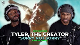 Tyler The Creator  SORRY NOT SORRY Official Video  FIRST REACTION [upl. by Cyndi]