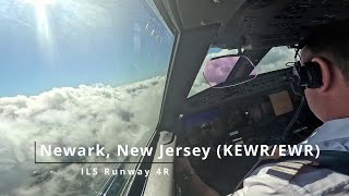 Landing Newark New Jersey KEWREWR  Gulfstream G650 [upl. by Myk779]