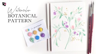 Watercolor Painting with the Princeton Petals Brush [upl. by Hguh142]