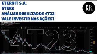 Eternit  Vale Investir Nas Ações ETER3 Resultados 4T23 amp 2023 Análise Fundamentalista [upl. by Nylorak]