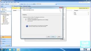 Connect Outlook 2007 via AutoDiscover Feature of Exchange Server 2010 [upl. by Jauch475]