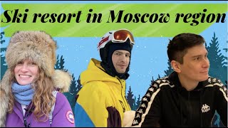 SkiingSnowboarding in Moscow Region Sorochany [upl. by Nnahs]