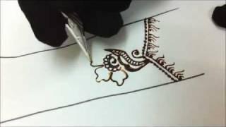 Arabic Mehndi Design Video [upl. by Enetsirk227]