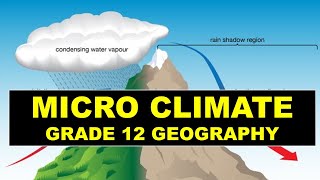 MICRO CLIMATE GRADE 12 GEOGRAPHY  GEOGRAPHY 2023 THUNDEREDUC BY SGODFREY [upl. by Decker682]