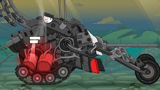 Leveling UP New Legend Cartoons about tanks [upl. by Xer739]