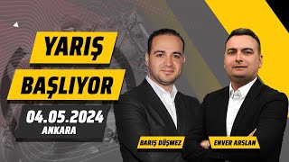 Yarış Başlıyor  4 Mayıs 2024 Cumartesi Ankara At Yarışı Tahminleri  Barış Düşmez ve Enver Arslan [upl. by Felita]