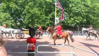 Trooping the Colour in the Mall 2017  20  17th June 2017 [upl. by Derwood]