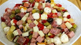 Italian Antipasto  Rossellas Cooking with Nonna [upl. by Nnaillek502]