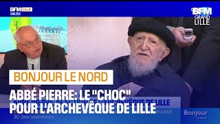 Abbé Pierre larchevêque de Lille souhaite quotfaire part de la véritéquot [upl. by Nagiam]