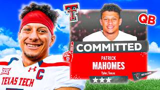 I Put Patrick Mahomes in College Football 25 [upl. by O'Neil295]