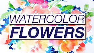 Relaxing Watercolor Painting Video [upl. by Merton]