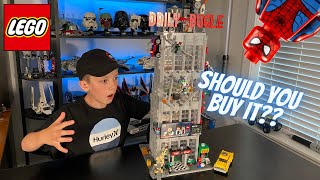 LEGO Marvel Daily Bugle Review Set 76178 [upl. by Cynthea]