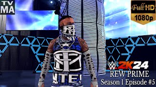 WWE 2K24 CAW Show  REW Prime Season 1 Episode 5  CAW Universe Mode [upl. by Toole]