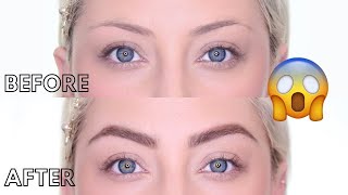 EYEBROW TUTORIAL 2019  How to fill in Sparse or Thin Brows  Glamnanne [upl. by Ainoyek]