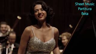 Khatia Buniatishvili Beethoven Piano Concerto No 1 in C major Op 15  Zubin Mehta sheet music [upl. by Octave]