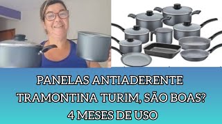 SERÁ QUE VALE A PENA   RESENHA E CURA DO MEU CONJUNTO DE PANELAS TRAMONTINA TURIM 10 PEÇAS [upl. by Asim]