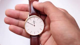 Real Daniel Wellington St Mawes 40mm Review amp Comparison [upl. by Brander]