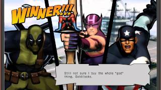 UMVC3 Hawkeye Quotes [upl. by Enelime]