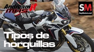 Tipos de horquillas de moto  Suspensiones de moto III [upl. by Ioab]