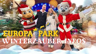 EuropaPark  Winterzauber ALLE Infos 2023 [upl. by Novaelc]