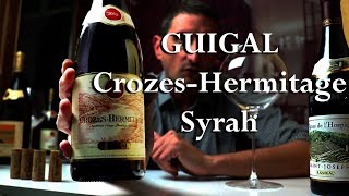 E Guigal CrozesHermitage Red  Perfect Intro to NorthernRhône Syrah Wines [upl. by Eirollam]