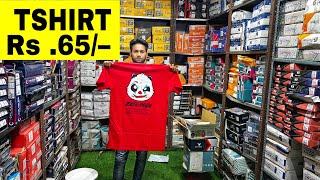 Tshirt manufacturer in delhi  Tshirt Wholesale market in delhi  Gandhi nagar market [upl. by Oicnedurp611]