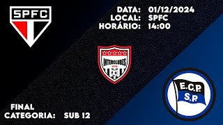 São Paulo X Esporte Clube Pinheiros Sub 12 e Paineiras X Esporte Clube Pinheiros Sub 11  Finais [upl. by Ihcelek]