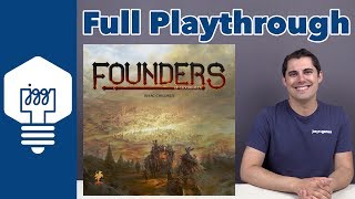 Founders of Gloomhaven Full Playthrough  JonGetsGames [upl. by Spiers593]