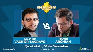 Speed Chess Championship 2020  42  MVL vs Aronian  scc [upl. by Oflunra]