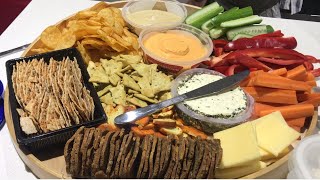 Party Platter  Snacks Platter  Cheese Platter  Cracker Platter  Veggies partyplanner [upl. by Nauqyaj269]